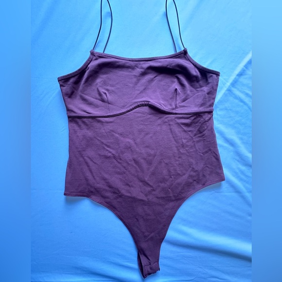 ASOS // MAROON BODYSUIT // SIZE 10 - Picture 1 of 1